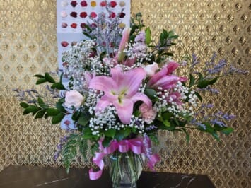 Paris with Love luxurious flower arrangement