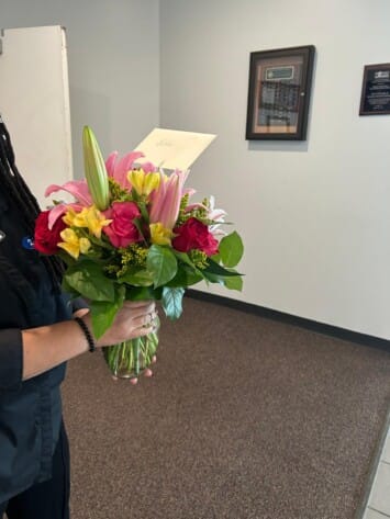 get well flower arrangement SPECIAL!