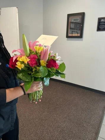 get well flower arrangement SPECIAL!