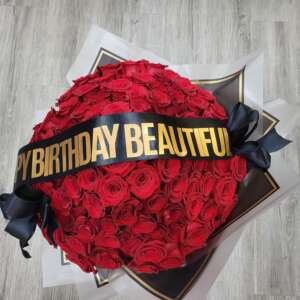 125 RED ROSE BOUQUET VALENTINE BEST SELLER!