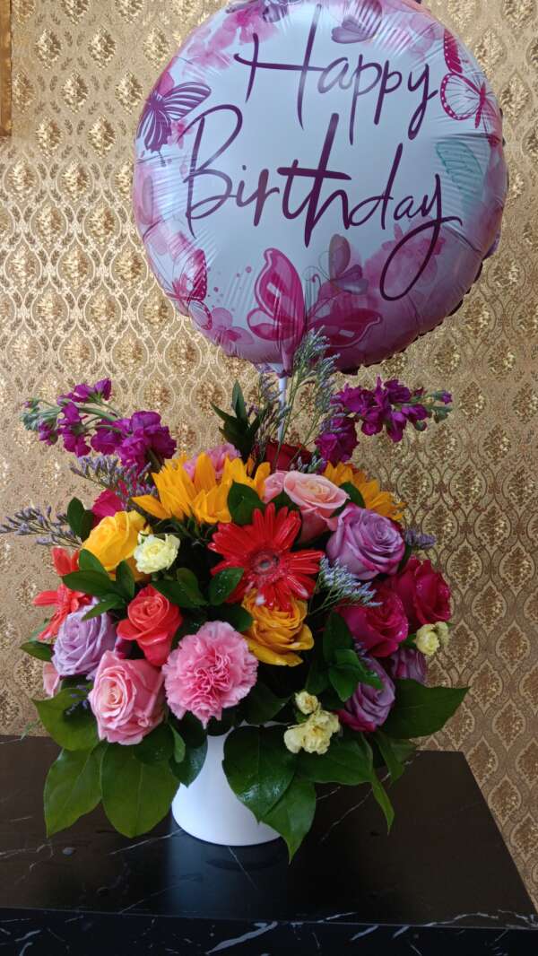 Colorful Birthday Bouquet premium edition!
