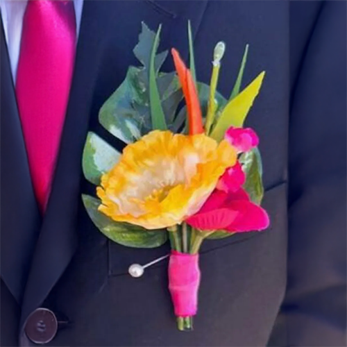 Tropical Boutonniere