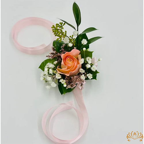 Orange Elegance Corsage