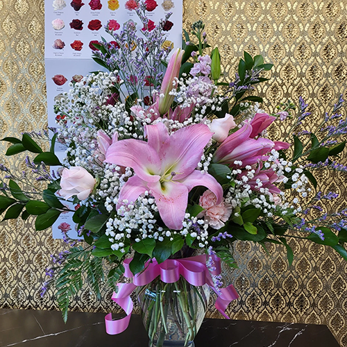 Paris with Love luxurious flower arrangement