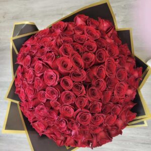100 red roses bouquet SPECIAL!