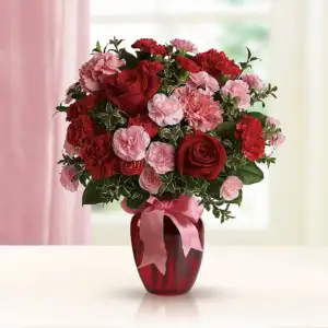 Dance with Me Bouquet with Red Roses