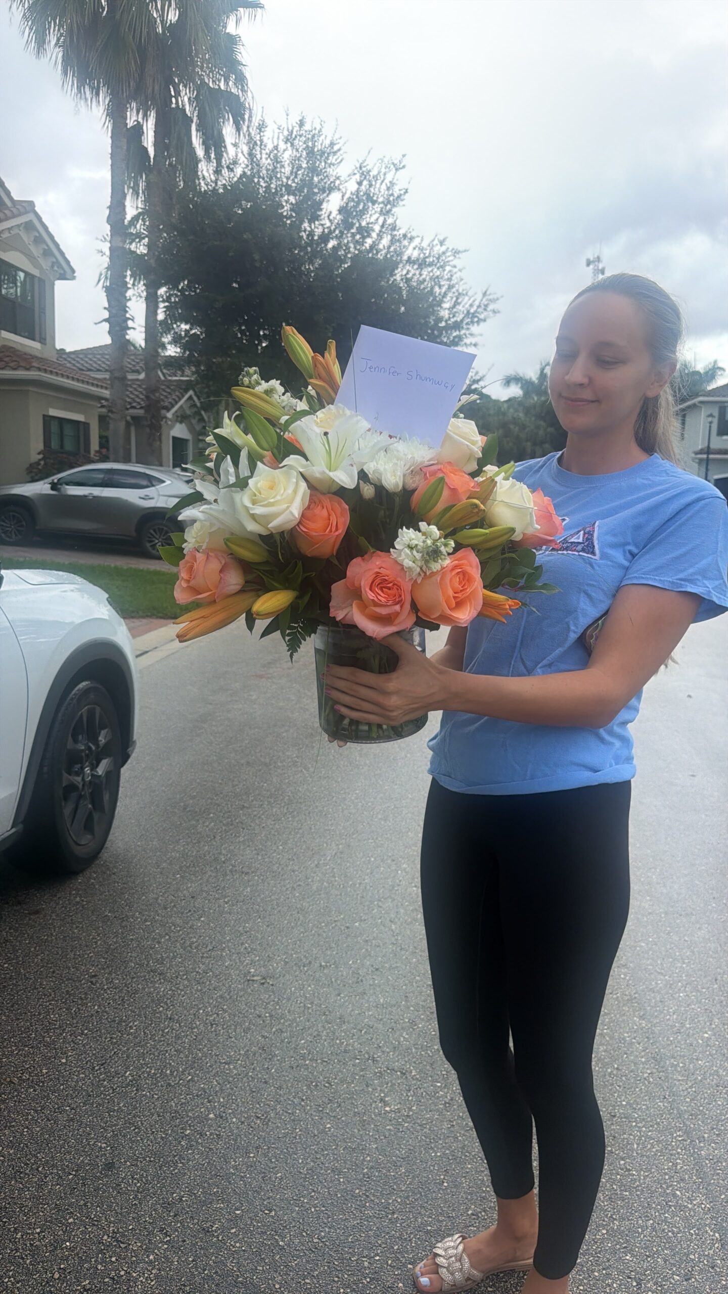 Ellie Flowers Happy Customer